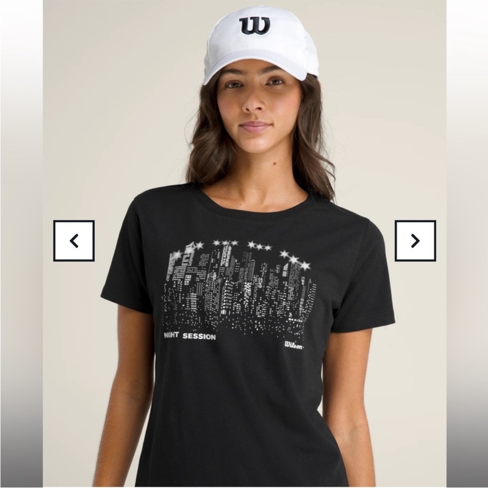 Wilson Womens Night Skyline Tech T-shirt